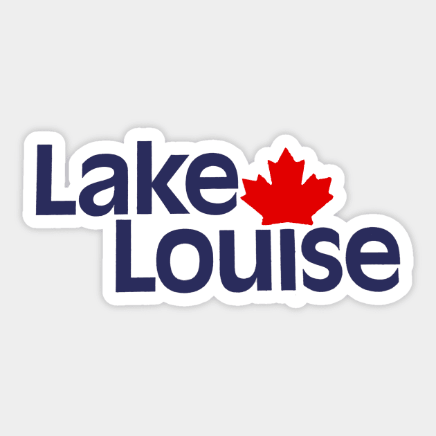 Lake Louise Canada Sticker by zsonn